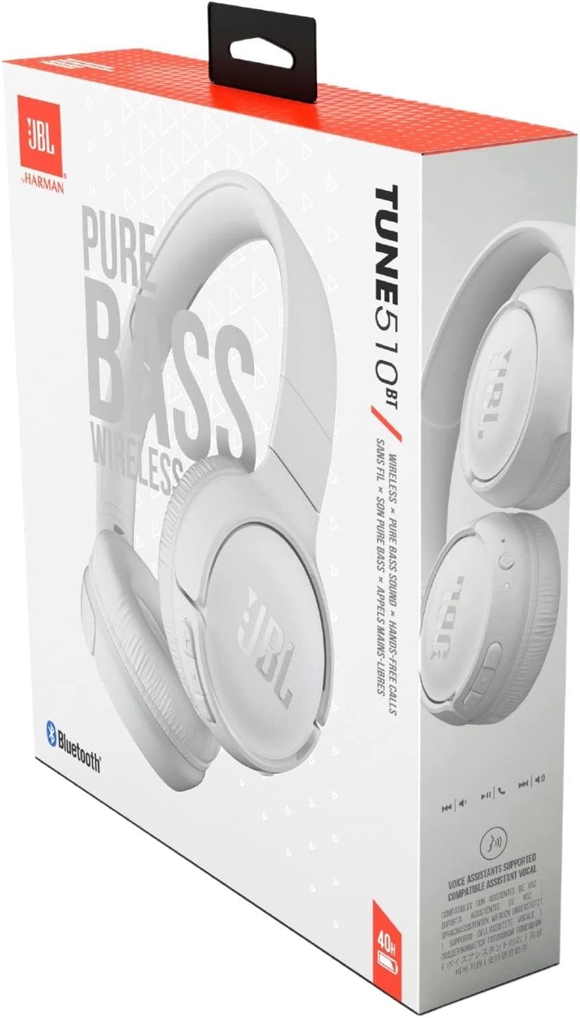 Audifonos JBL Tune 510BT Bluetooth 5.0 Pure Bass 40h