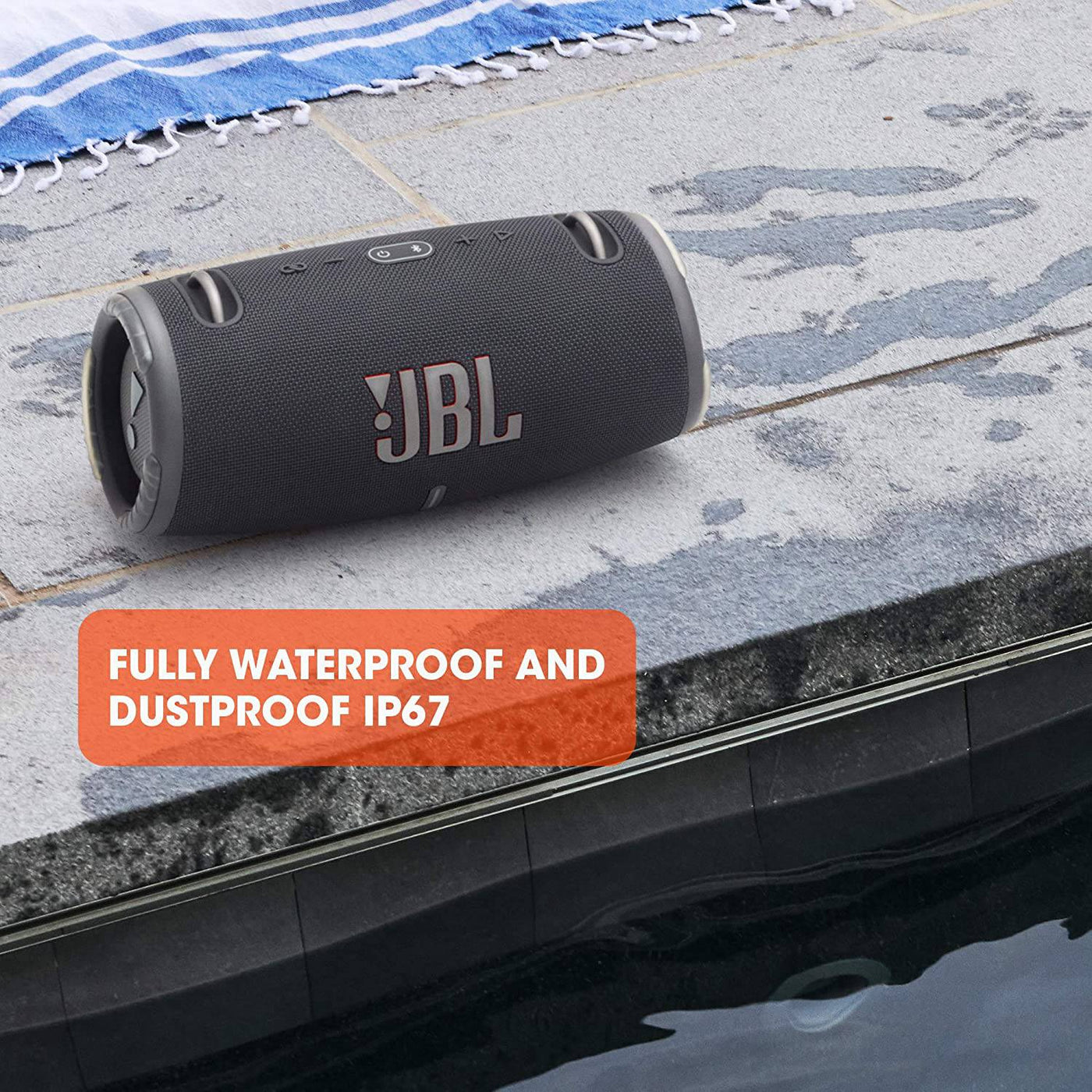 Parlante JBL Xtreme 3 Bluetooth Portátil 15h Batería