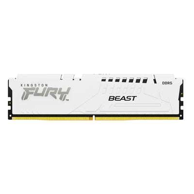 Memoria DIMM Kingston FURY Beast White EXPO, 16GB DDR5-5200MHz