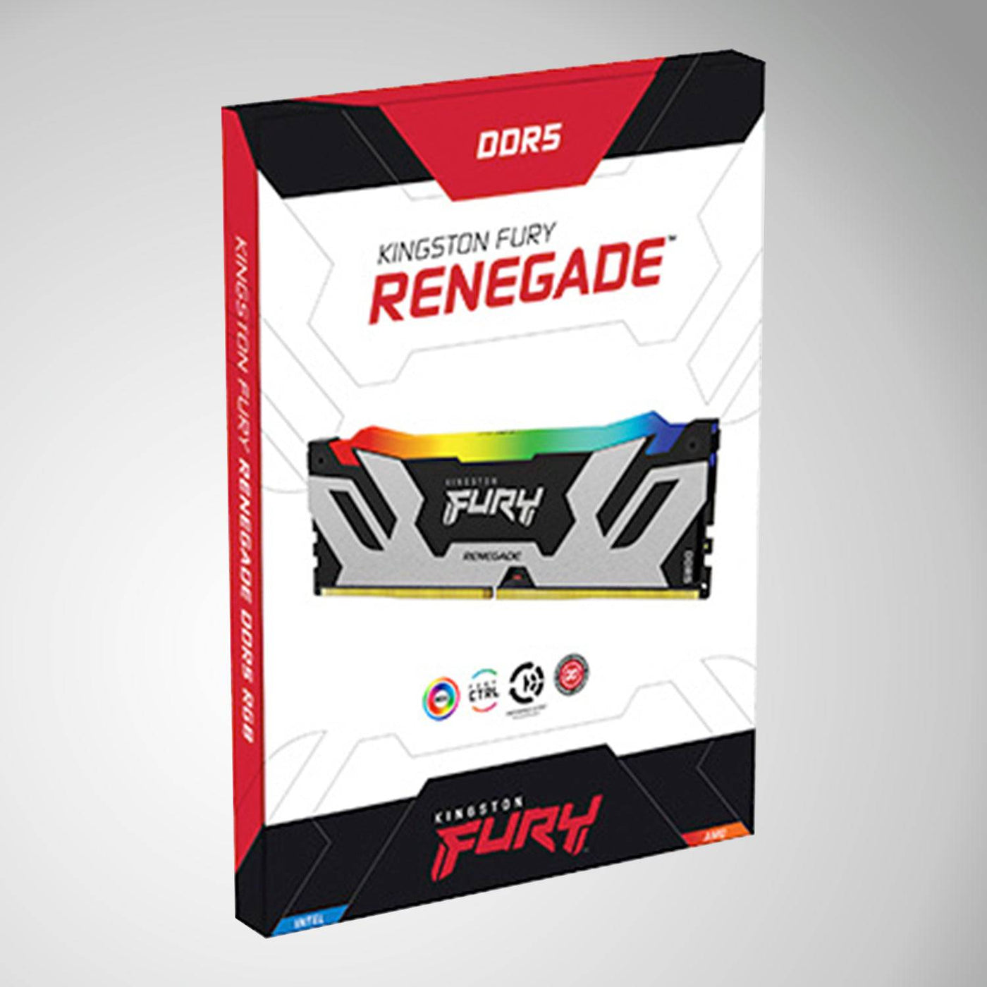 Memoria Kingston Fury Renegade 32GB DDR5-6000MHz PC5-48000, CL32, 1.35V 288-Pin, RGB, DIMM