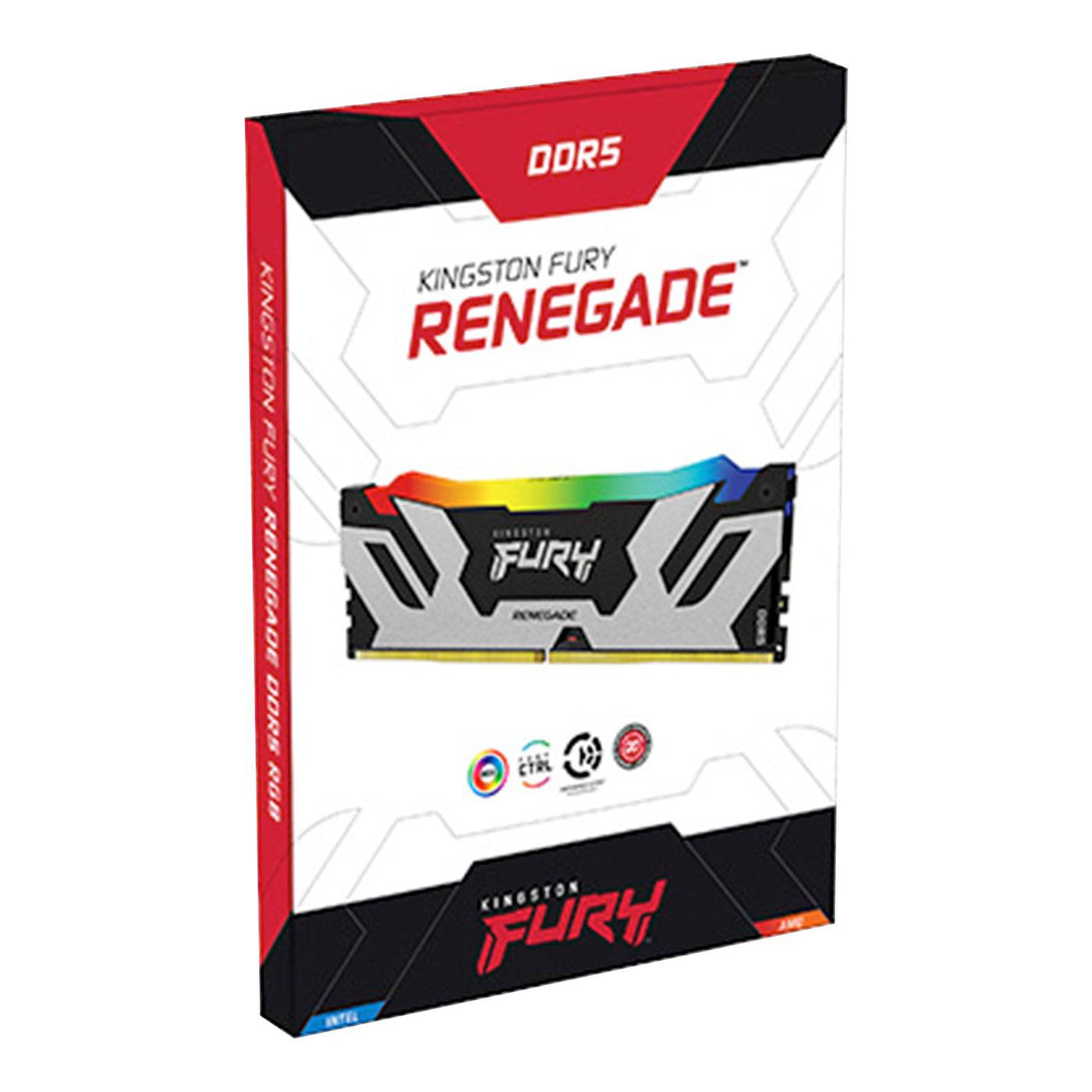 Memoria Kingston Fury Renegade 32GB DDR5-6000MHz PC5-48000, CL32, 1.35V 288-Pin, RGB, DIMM