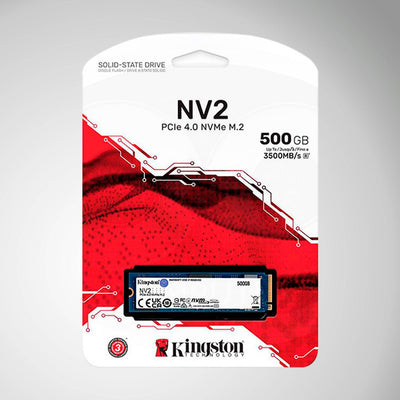 UNIDAD DE ESTADO SÓLIDO KINGSTON NV2 NVME PCIE 4.0 500GB/(1TB)/ (2TB)