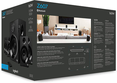 Parlantes Logitech Z607 / 6 parlantes / Sub Woofer Bluetooth