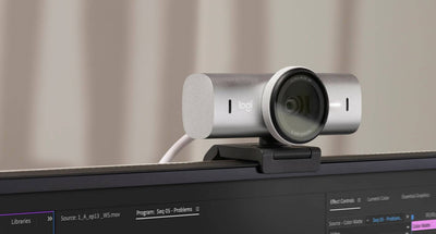 Webcam Logitech MX Brio Ultra HD 4K para Conferencias y Streaming