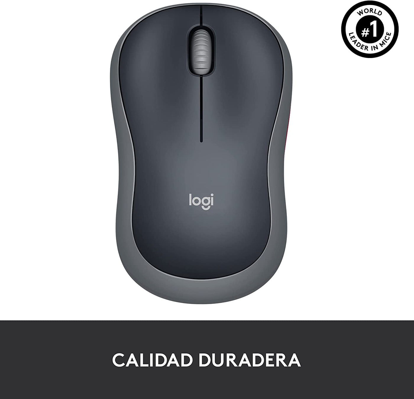 Mouse Logitech M185 Inalámbrico Portátil Plug and Play(P163B)