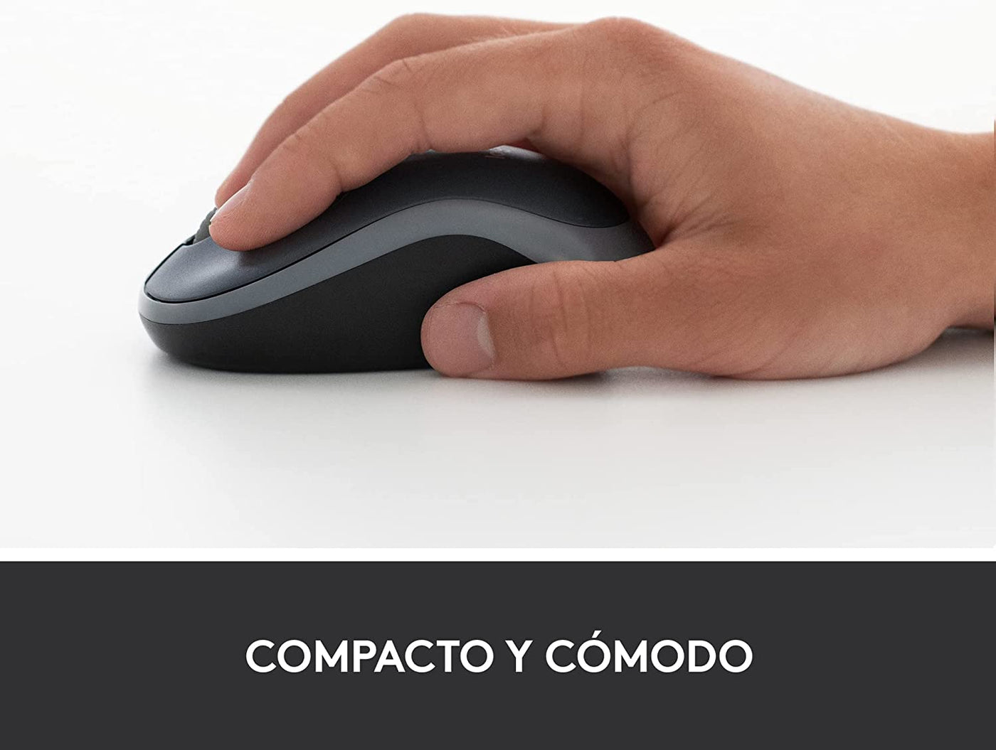 Mouse Logitech M185 Inalámbrico Portátil Plug and Play(P163B)