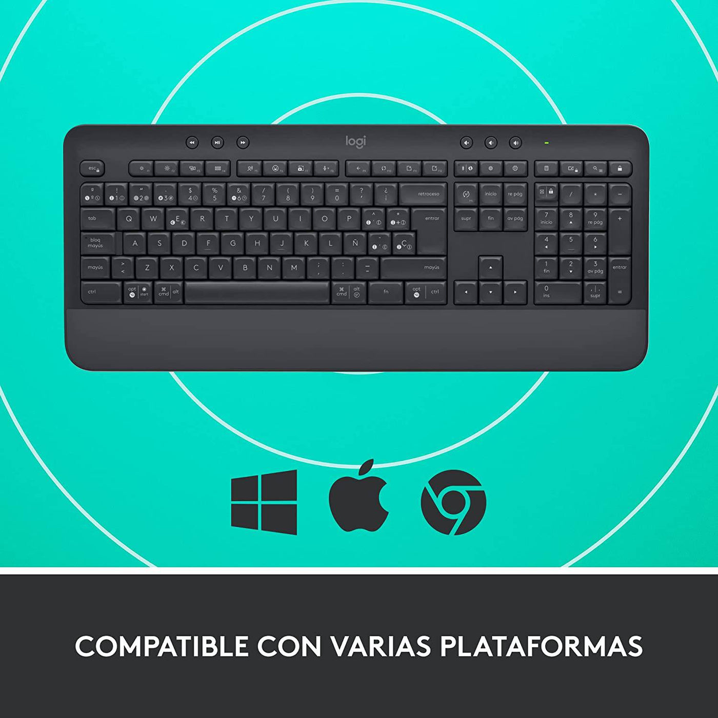 Teclado Logitech K650 Signature Ecofriendly