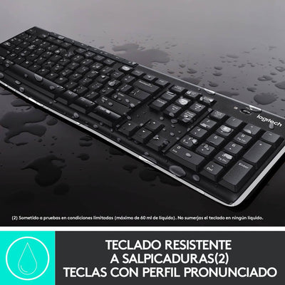 DEMO Teclado & Mouse MK270 Inalámbricos Confort