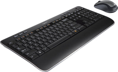 Logitech Combo de teclado y mouse inalámbricos MK520