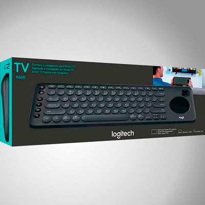 Teclado Logitech K600 Smart TV Inalámbrico USB Multimedia Touchpad