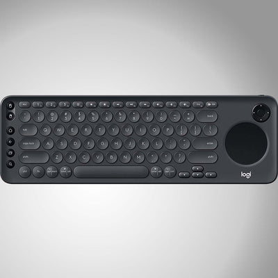 Teclado Logitech K600 Smart TV Inalámbrico USB Multimedia Touchpad