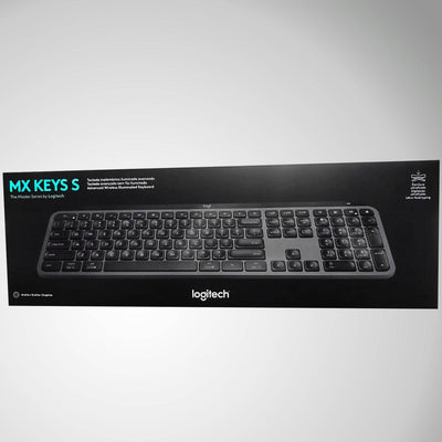 Teclado Logitech Mx keys S inalambrico iluminado bluetooth