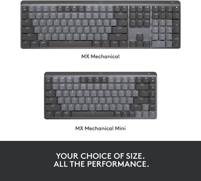 Teclado Logitech MX Mechanical Mini Carga Rápida Ecofriendly