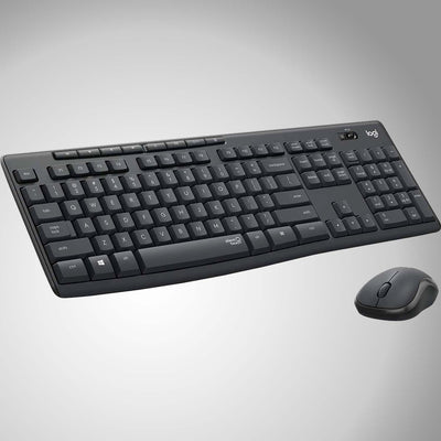 Teclado & Mouse MK295 Inalámbricos Silencioso