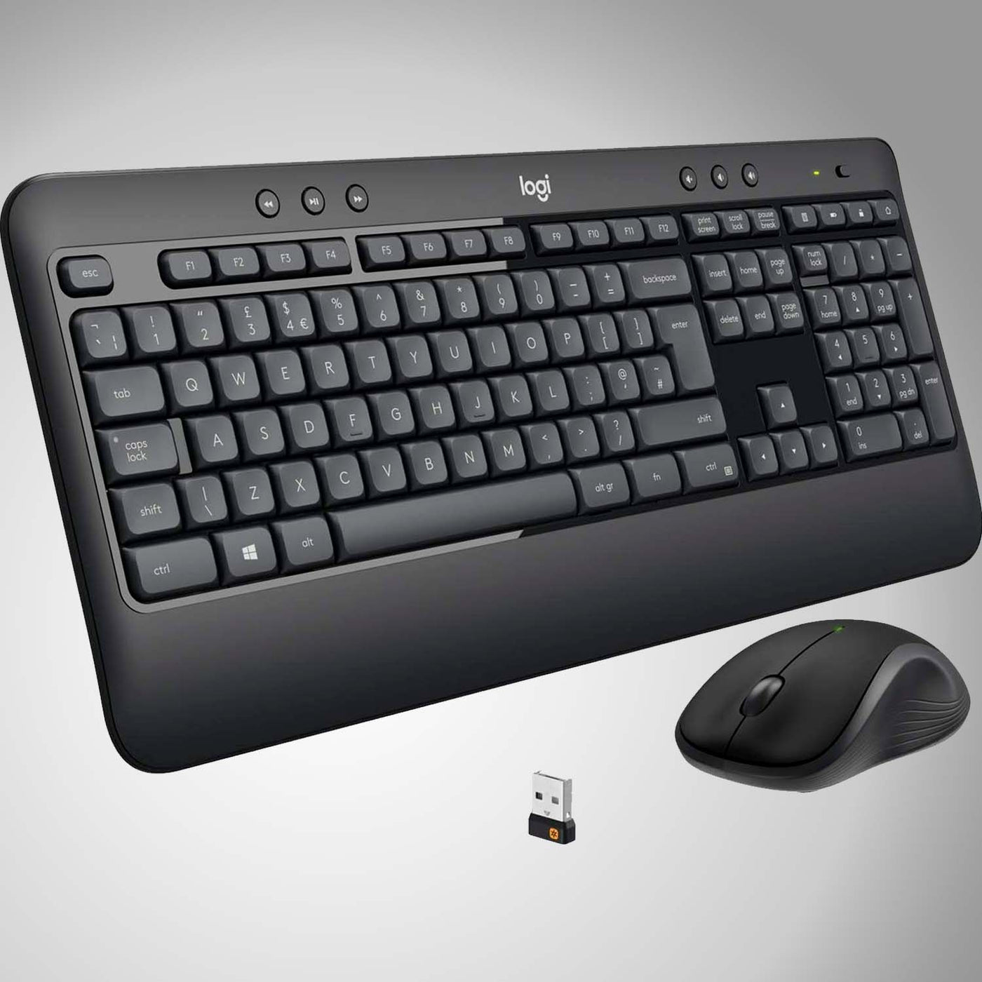 Teclado & Mouse MK540 Inalámbrico USB Multimedia