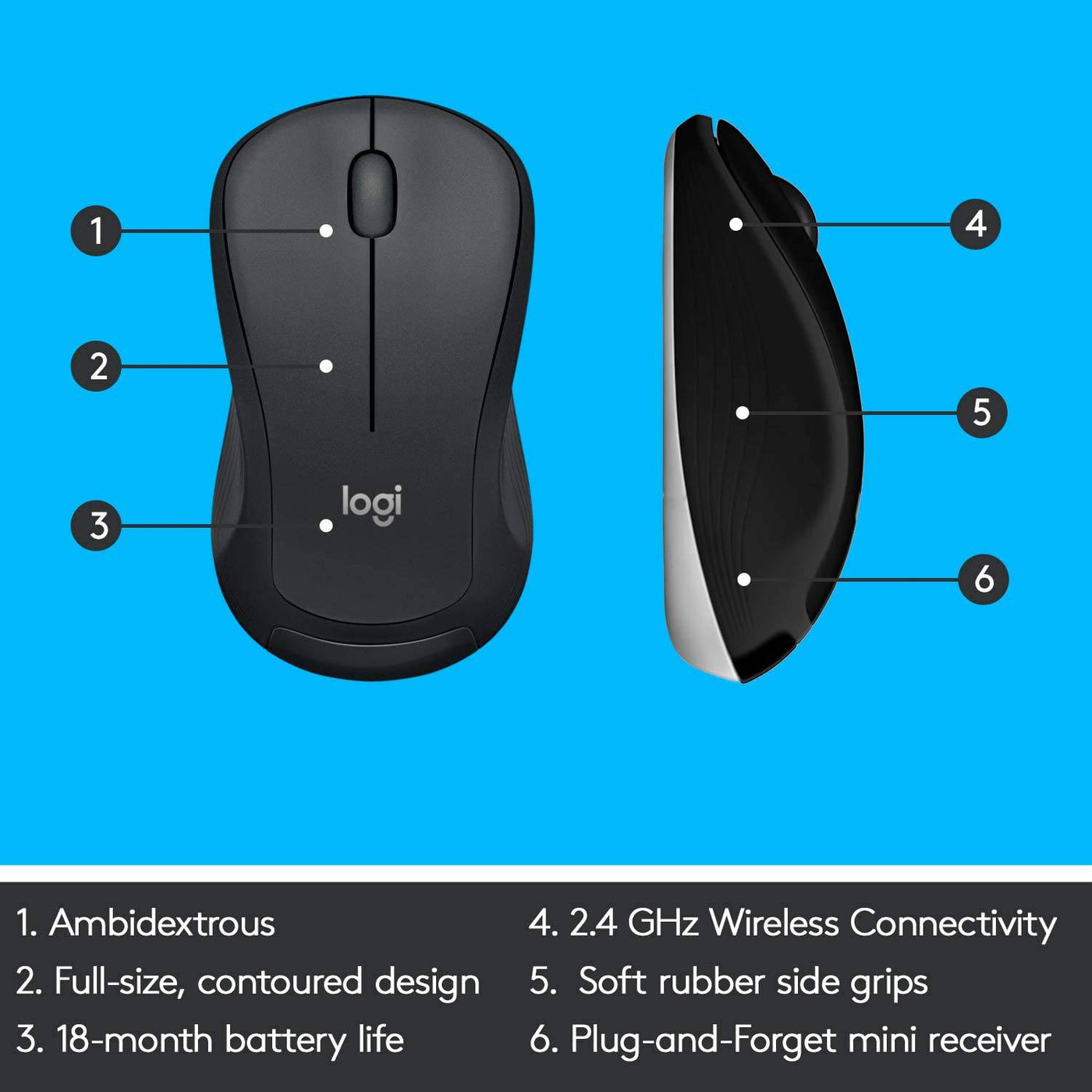 Teclado & Mouse MK540 Inalámbrico USB Multimedia