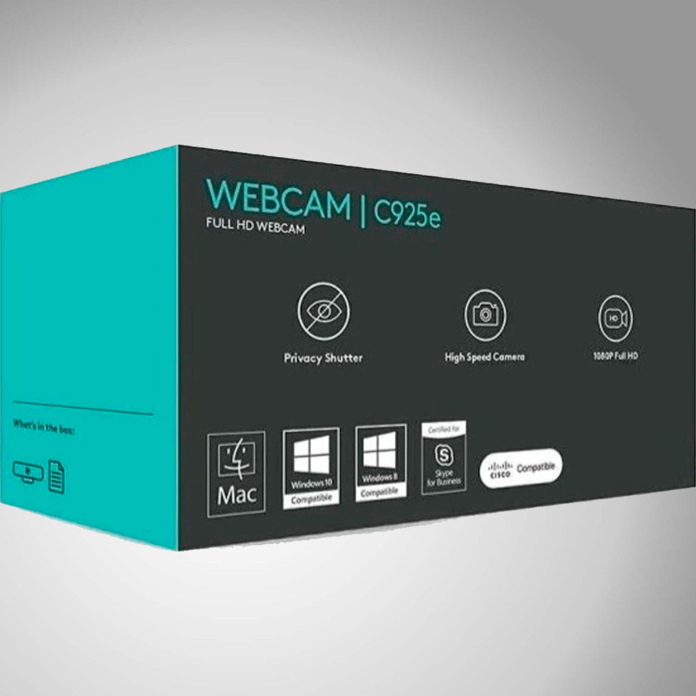 Webcam Logitech C925e Pro Full HD 1080P Certificado Microsoft