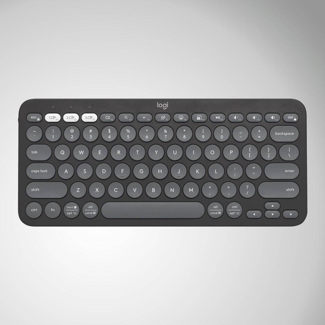 Teclado Logitech Pebble Keys 2 K380s Bluetooth Multiplataforma