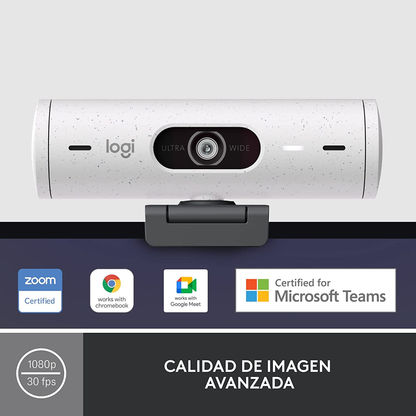 Webcam Logitech Brio 500 Full Hd 1080p