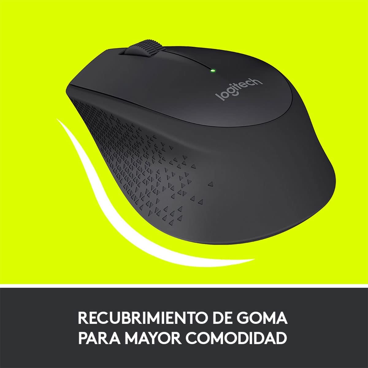 Mouse Logitech M280 Wireless Inalámbrico Ergonómico USB(P163B)