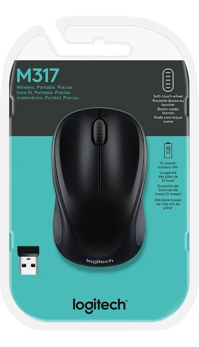 Mouse Logitech M317 Inalambrico Portable Usb Plug Play(P163B)