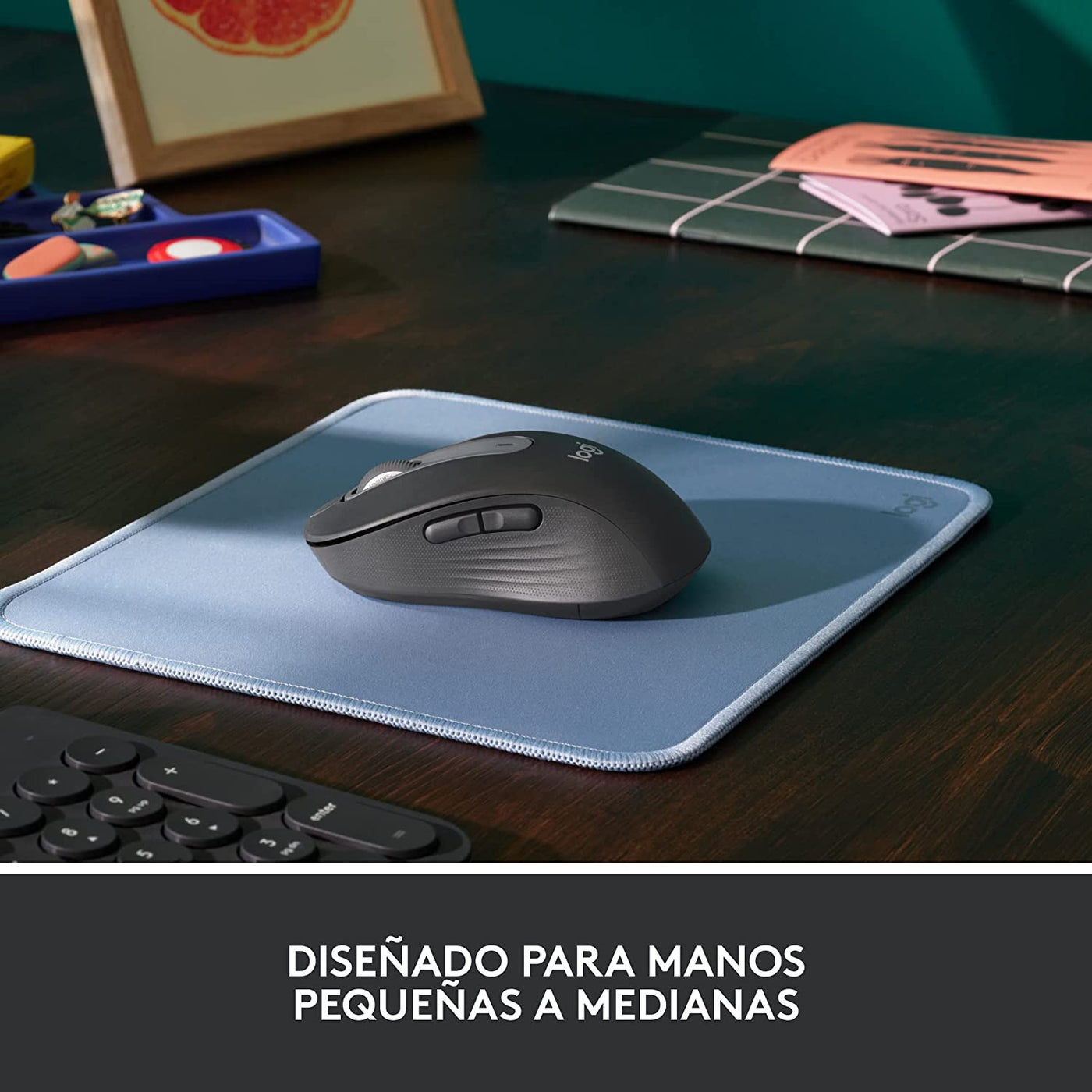 Mouse Logitech M650 Inalámbrico Ambidiestro Bolt Signature(P163B)