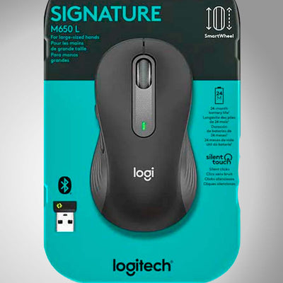 Mouse Logitech M650 Tamaño L Wireless(P163B)