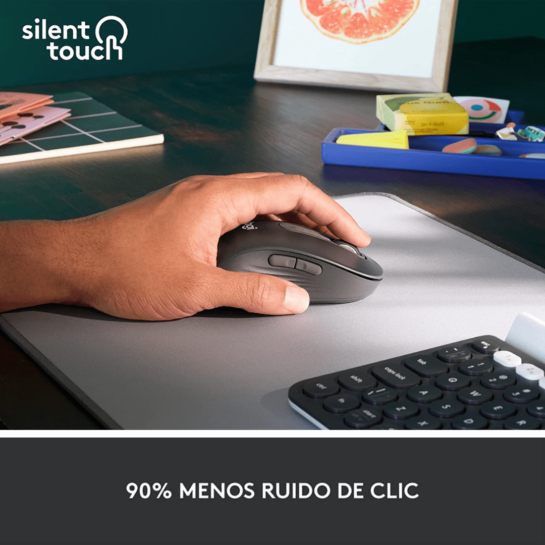 Mouse Logitech M650 Tamaño L Wireless(P163B)