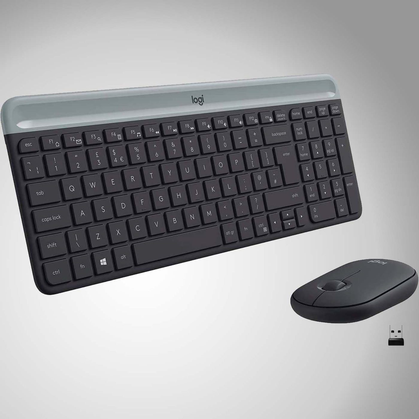 Teclado & Mouse MK470  Inalámbrico Slim 36 Meses de Batería