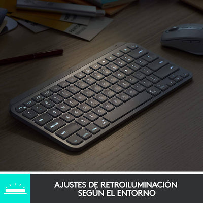 Teclado Mx Keys Mini Inalambrico Multidispositivo Bluetooth Mac / Win