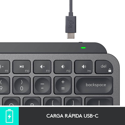 Teclado Mx Keys Mini Inalambrico Multidispositivo Bluetooth Mac / Win