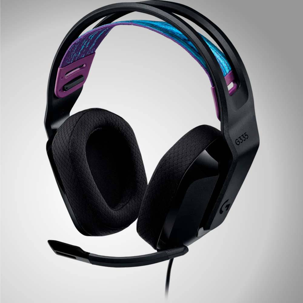 Audífonos Gamer Logitech G335 Ligero Colour Multidispositivo