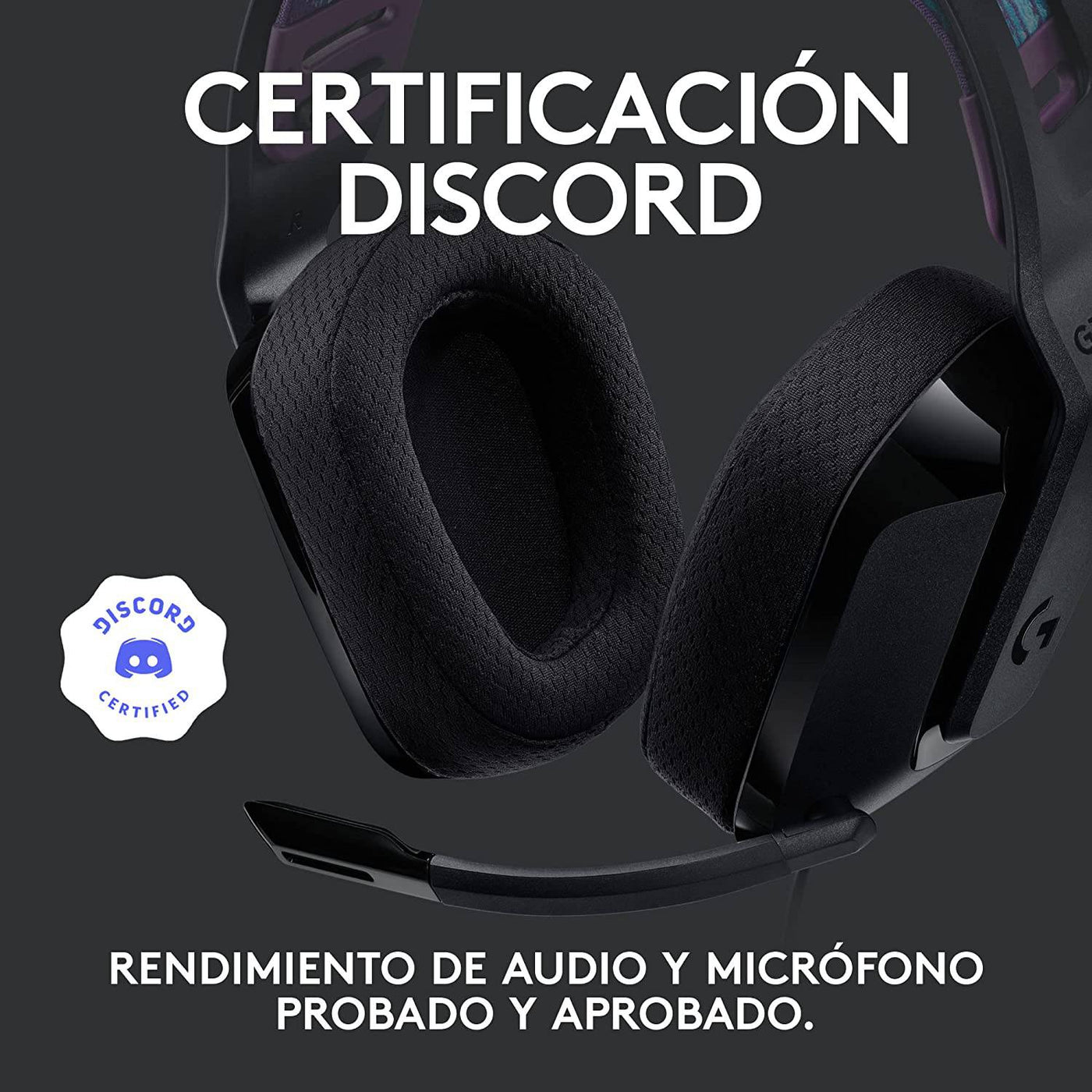 Audífonos Gamer Logitech G535 Inalámbrico Lightspeed 1ms