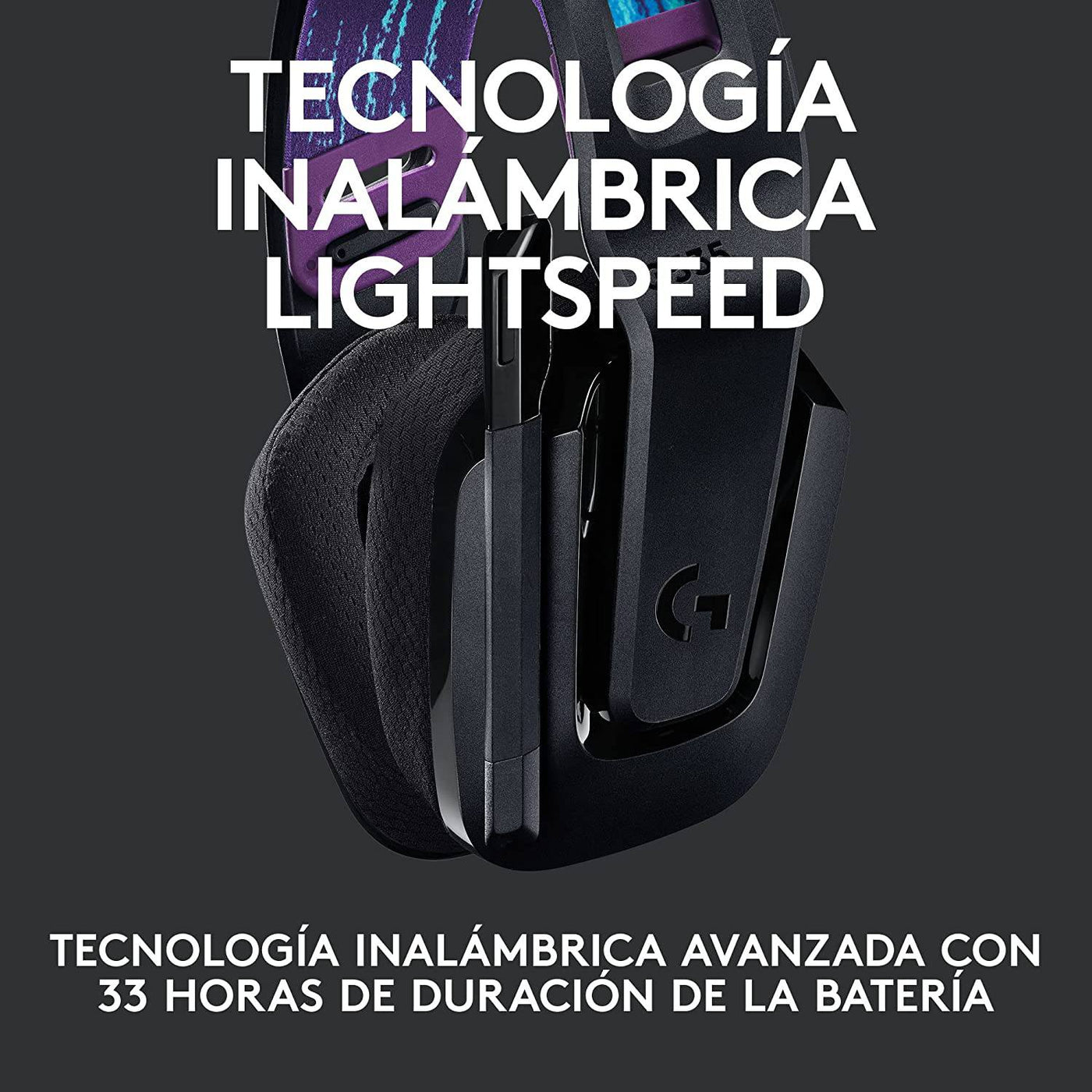 Audífonos Gamer Logitech G535 Inalámbrico Lightspeed 1ms