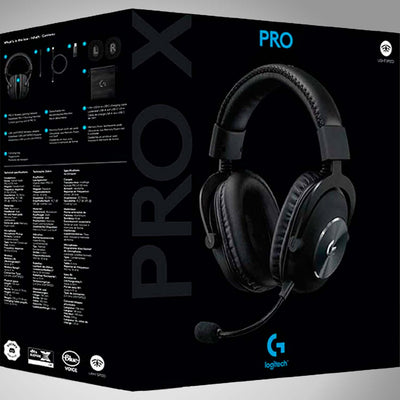 Audífonos Gamer Logitech Pro X - 7.1 Blue Voice Material Premium