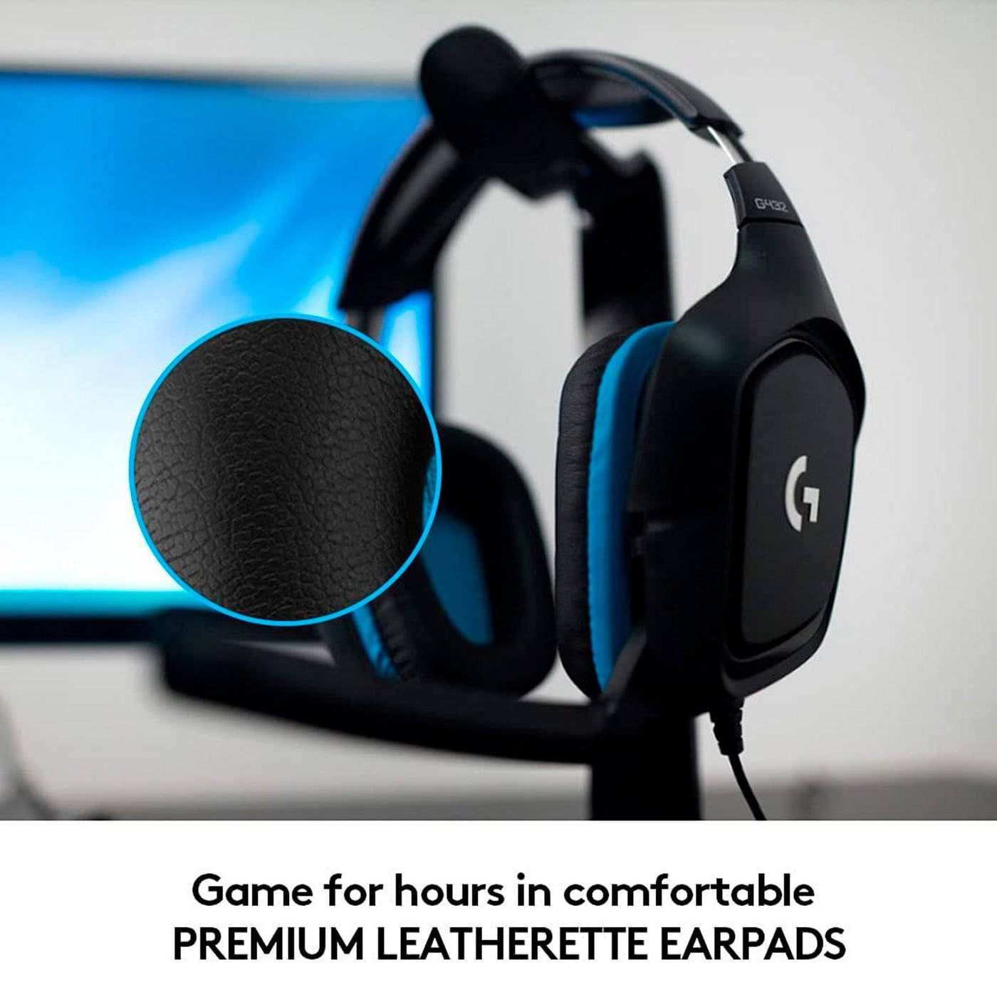 Audífonos Gamer USB Logitech G432 Tecnología DTS