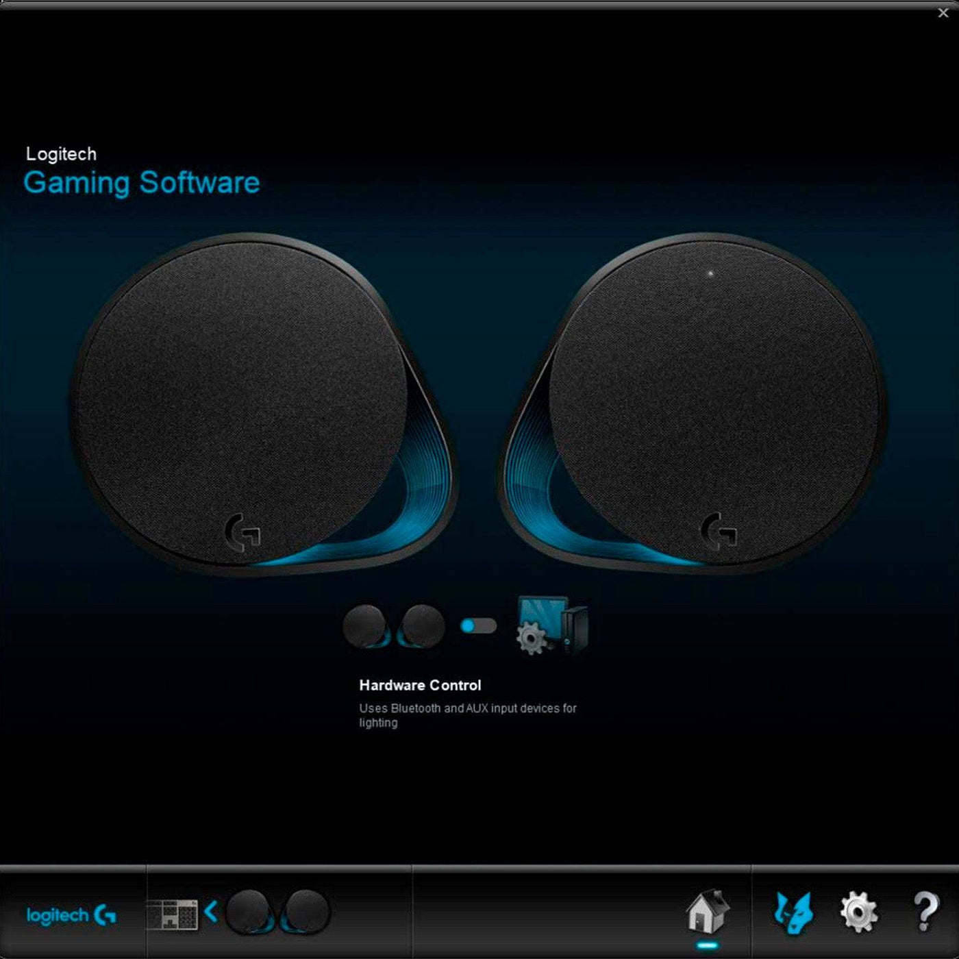 Parlantes Gamer Logitech G560 USB Bluetooth RGB Sub Woofer