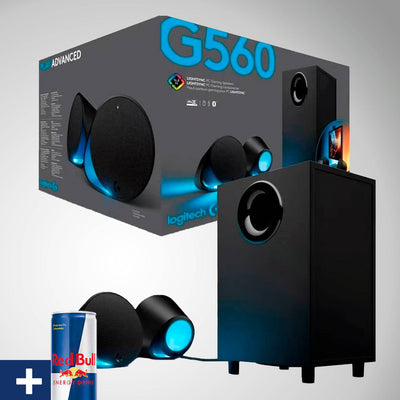 Parlantes Gamer Logitech G560 USB Bluetooth RGB Sub Woofer