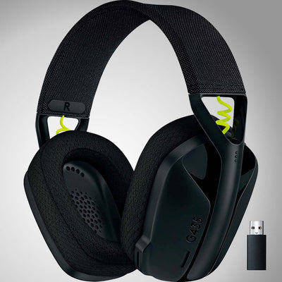 Audífonos Gamer Logitech G435 Inalámbricos Lightspeed / Bluetooth