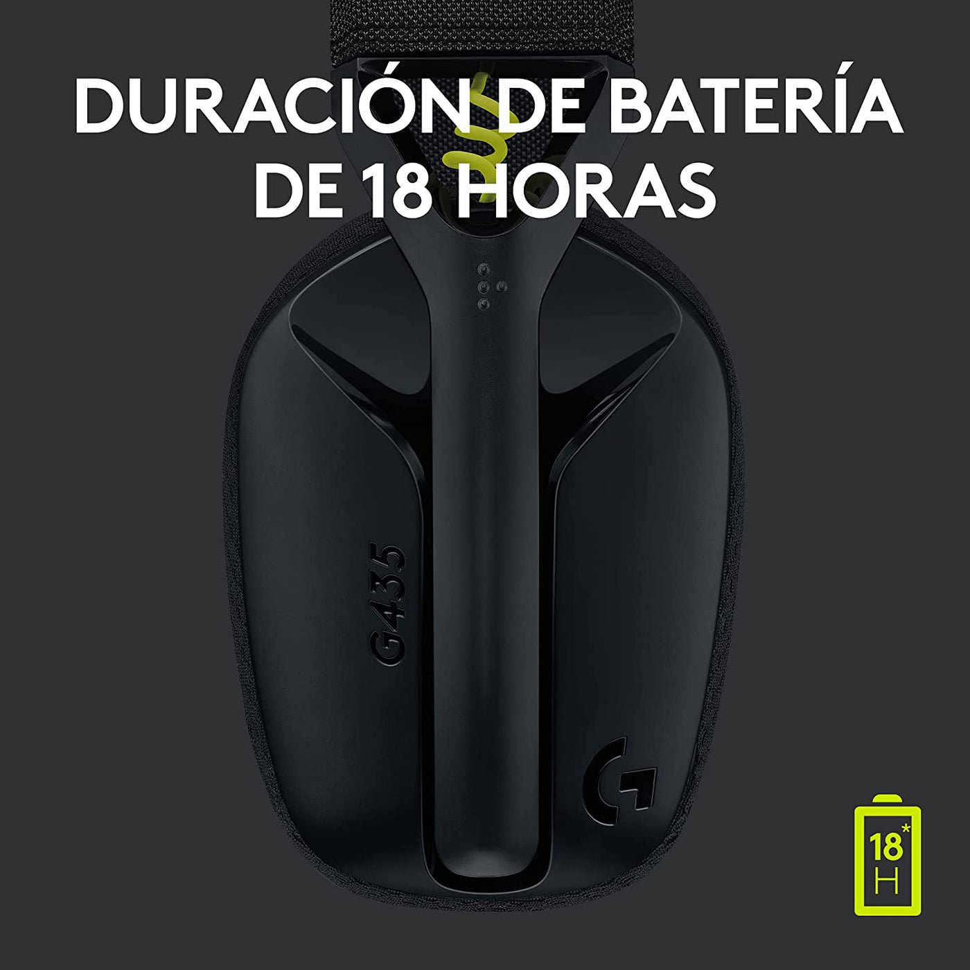 Audífonos Gamer Logitech G435 Inalámbricos Lightspeed / Bluetooth