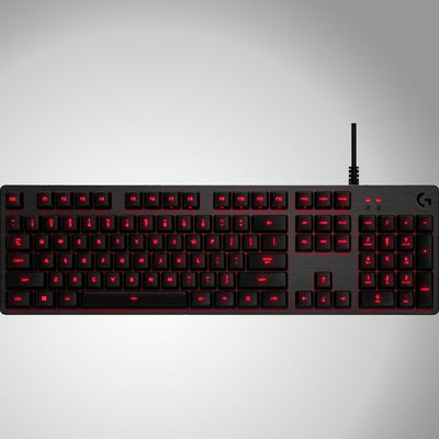 Teclado Gamer Logitech G413 Lightsync Red Mecánico FPS