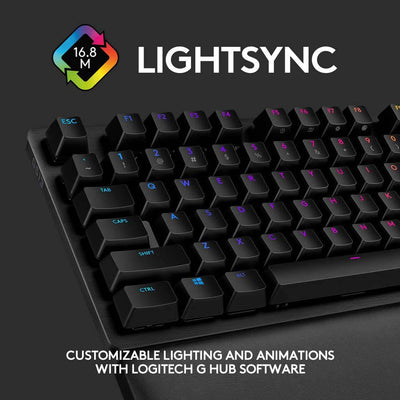 Teclado Gamer Logitech G513 RGB Mecánico Reposamanos Incluido