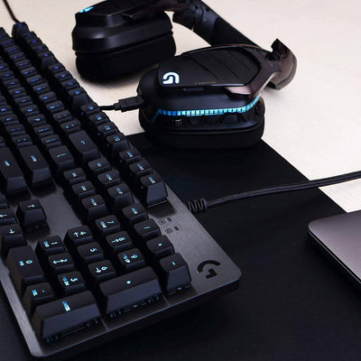 Teclado Gamer Logitech G513 RGB Mecánico Reposamanos Incluido