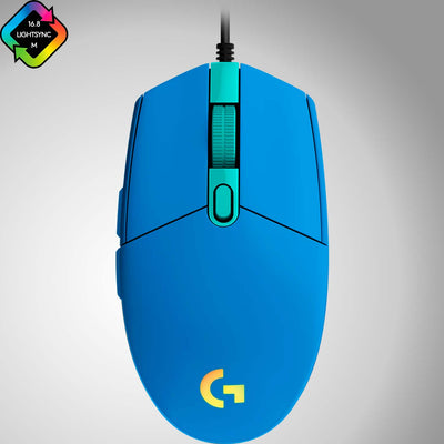 Mouse Gamer Logitech G203 RGB Lightsync 6 botones