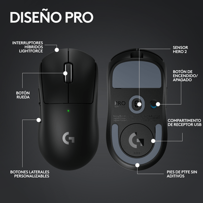 MOUSE GAMER LOGITECH PRO X SUPERLIGHT 2