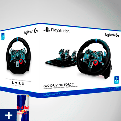 Volante de Carreras y Pedales Logitech G29  para PlayStation PS5, PS4, PS3 y PC.