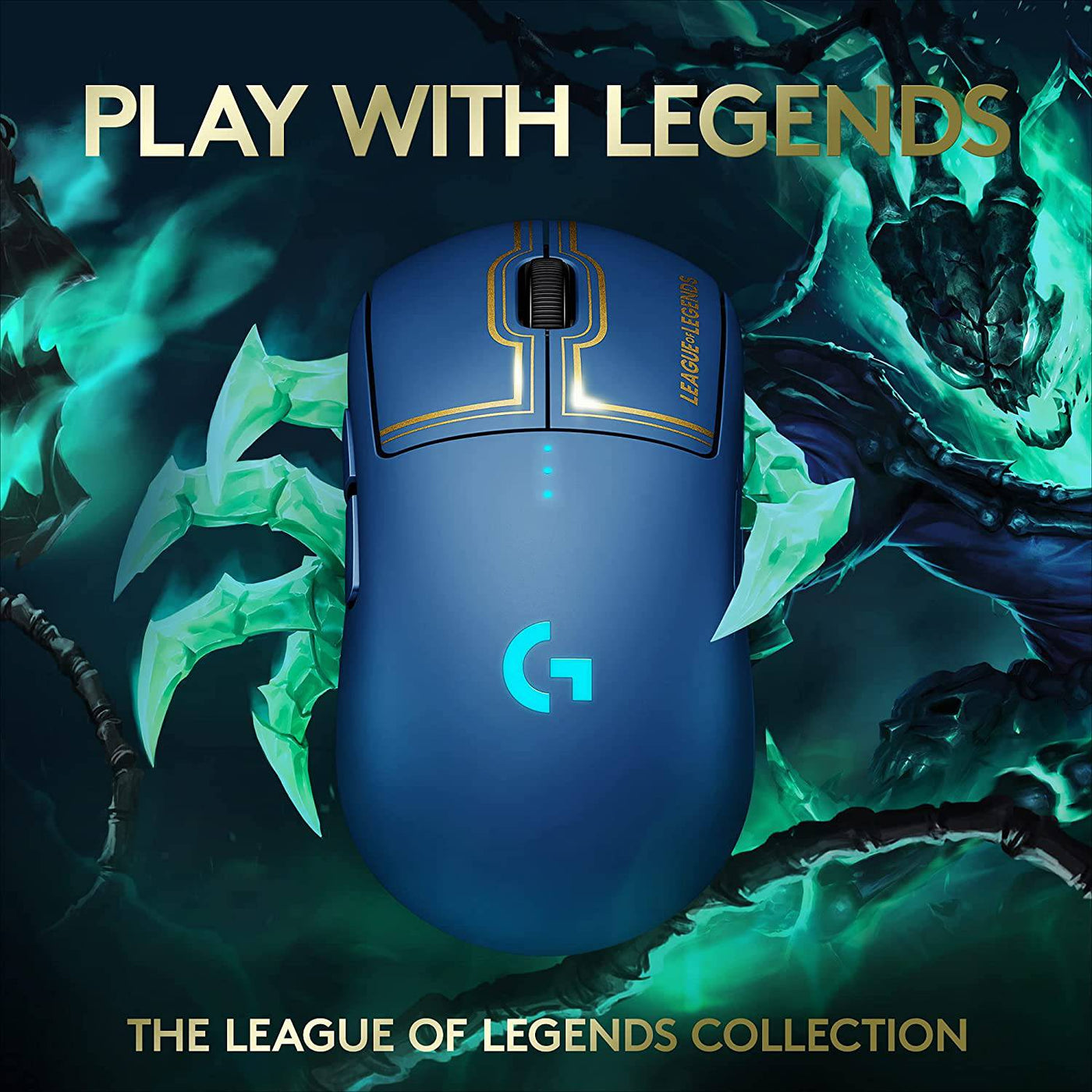 Mouse Gamer Logitech G Pro Wireless Edición League of Legends