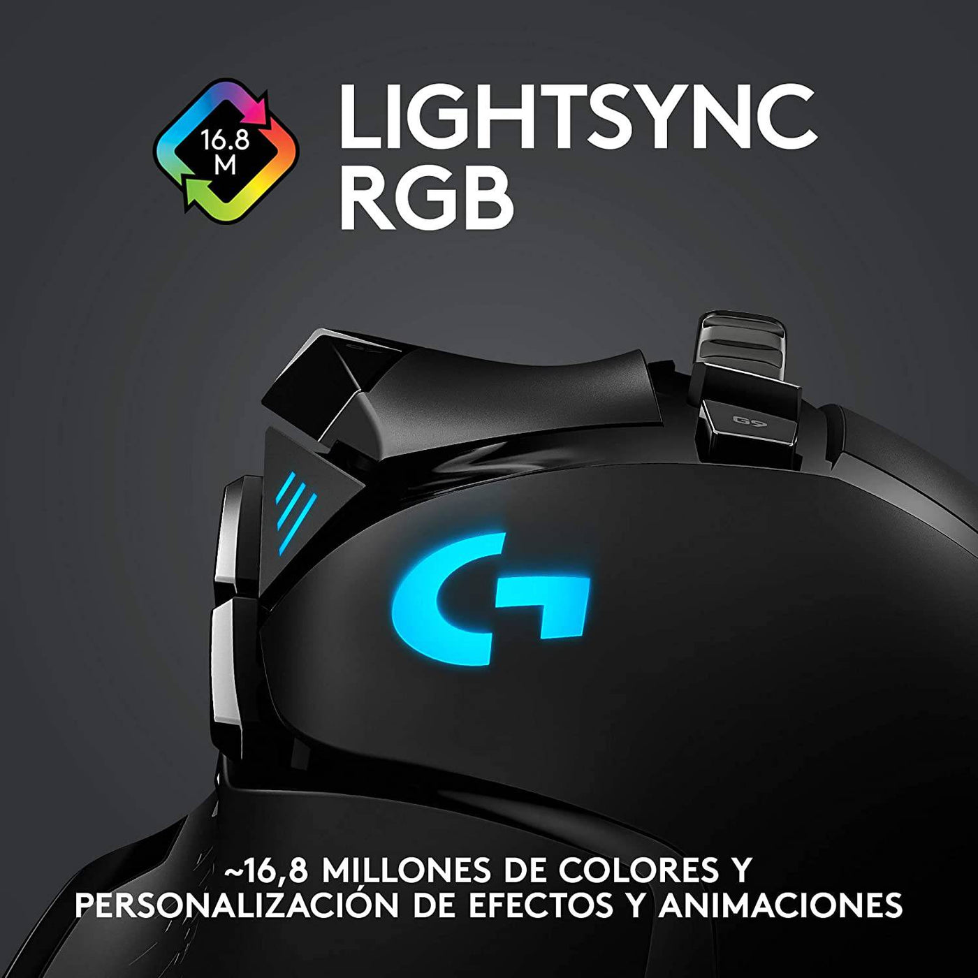 Mouse Gamer Logitech G502 Lightspeed Wireless RGB 25K DPI - Achorao