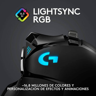 Mouse Gamer Logitech G502 Lightspeed Wireless RGB 25K DPI - Achorao