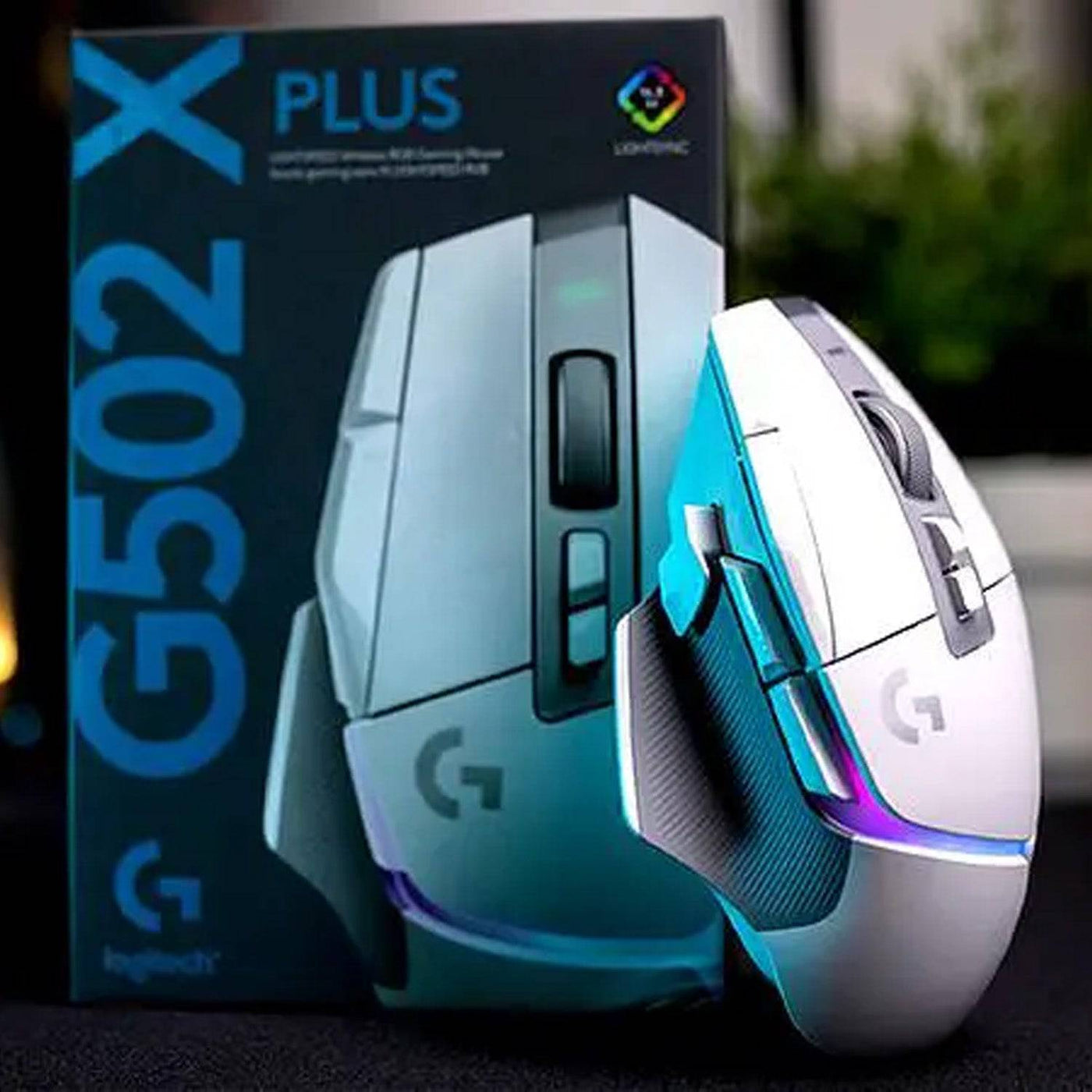 Mouse Inalámbrico  Gamer G502 X PLUS 25K DPI Lightforce RGB